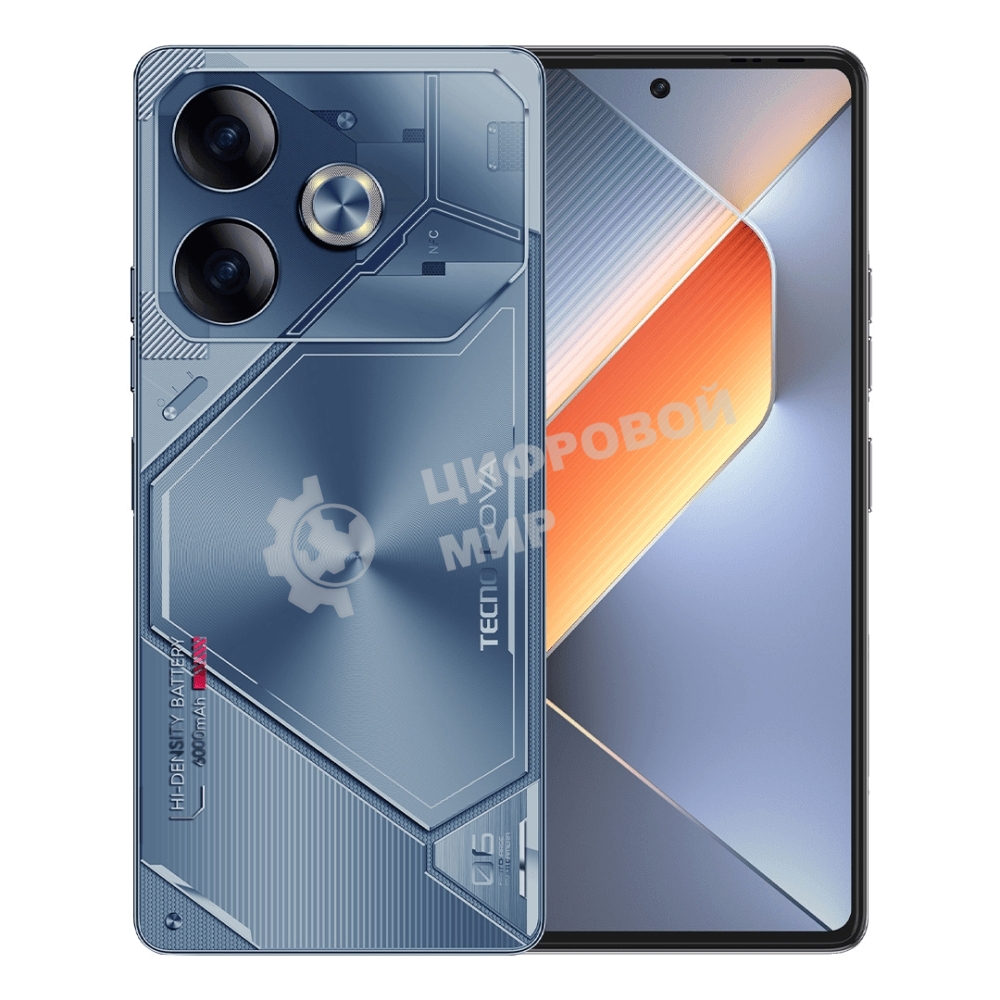 Смартфон Tecno POVA 6 LI7, 12/256Gb, синий