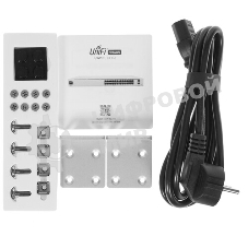 Коммутатор USW-Pro-24-POE-EU Ubiquiti UniFi Switch Pro 24 PoE 16x GLAN PoE+, 8x GLAN PoE++ (до 64 Вт на порт), 2x SFP+, раздает до 400 Вт