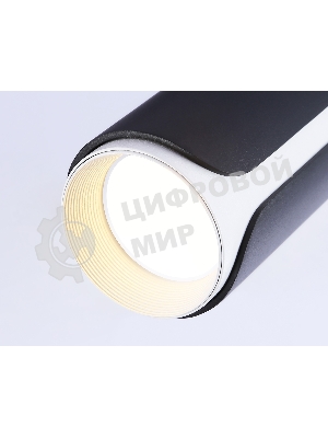 Трековый однофазный светильник Ambrella light GL5155 BK/WH черный/белый GU10 D58*130
