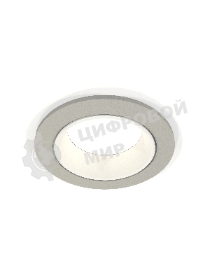 Комплект встраиваемого светильника Ambrella light XC6514001 SGR/SWH серый песок/белый песок MR16 GU5.3 (C6514, N6110)