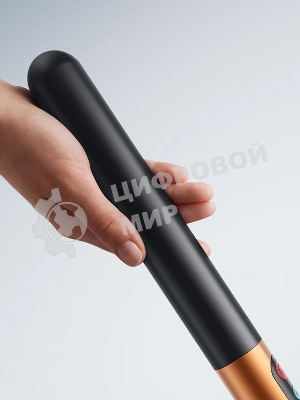 Пылесос вертикальный Dyson Pencil Wash оранжевый, питание от аккумулятора, 50 Вт, уборка влажная, пылесборник 0.34 л