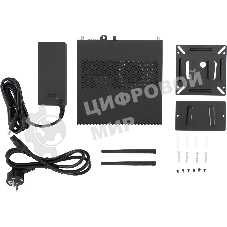 Неттоп IRU Tactio 310H6ITF i3 12100 (3.3) 8Gb SSD256Gb UHDG 730 без ОС GbitEth WiFi BT 120W черный (RUS) (2164456)