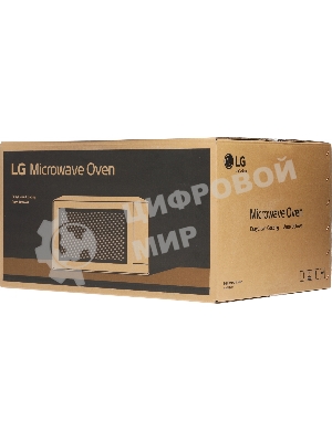 Микроволновая печь LG MS20R42D белый, 20 л, 700 Вт, переключатели - сенсор