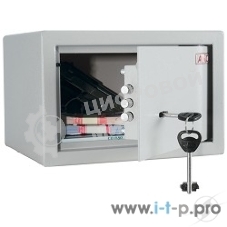 Сейф AIKO Т-17 (Внешние размеры:170х260х252 мм, Вес:4 кг)