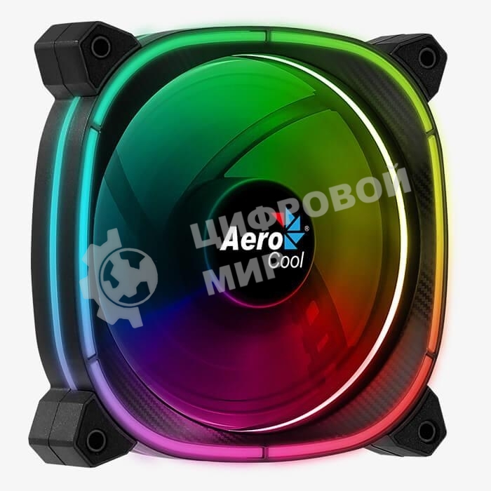 Вентилятор для корпуса Aerocool / Formula Astro 12 ARGB черный, 120 мм, 1000 об/мин, 17.5 дБ, 6 pin