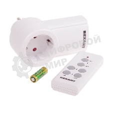 Радиоуправляемая розетка c пультом Rexant RX-001 (один пульт, одна розетка)