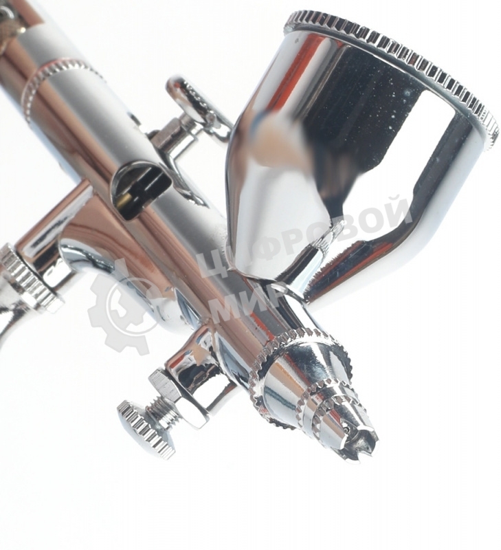 Аэрограф пневматический AB 400, сопло 0,2 мм, 9 л/мин, бачок 9 мл