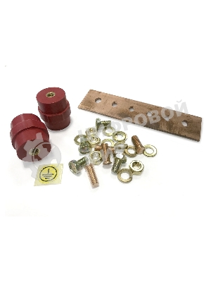 Комплект заземления для шкафов (шина заземления+винты) Hyperline TGRB-SET (упак.:1шт)