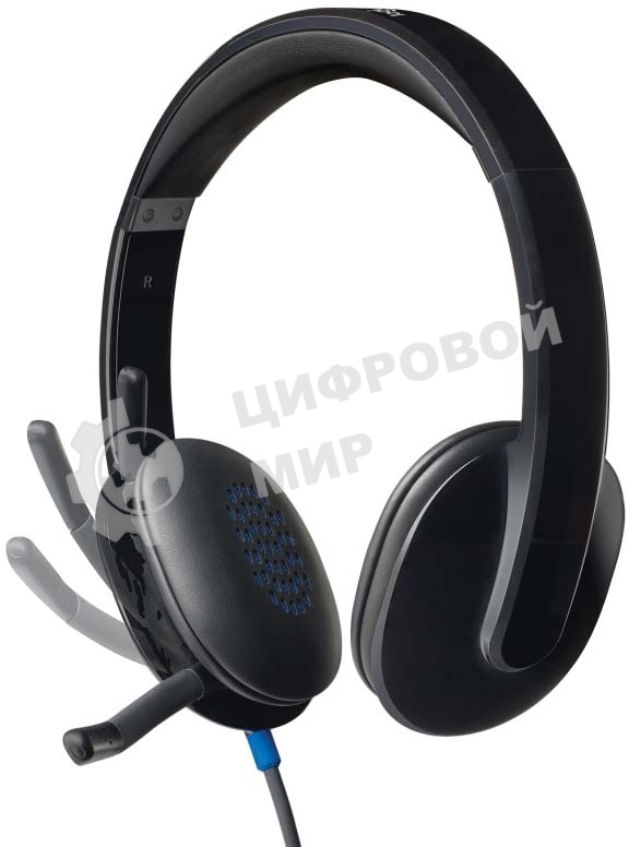 Гарнитура проводная Logitech H540 USB (981-000480)