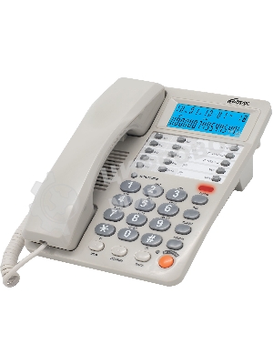 Телефон проводной Ritmix RT-495 белый