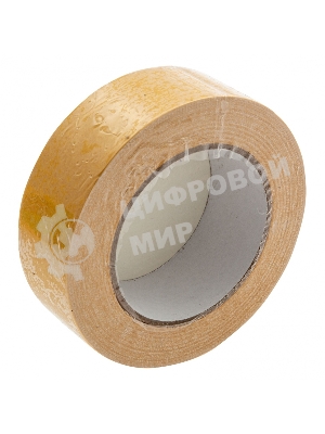 Лента клейкая двусторонняя Сибртех, 38мм х 25м, на тканевой основе