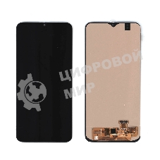 Дисплей для Samsung Galaxy A20 SM-A205F в сборе с тачскрином (OLED) черный