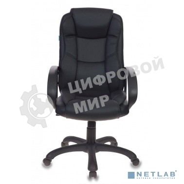 Кресло руководителя Бюрократ CH-839/BLACK черный Пегас искусственная кожа