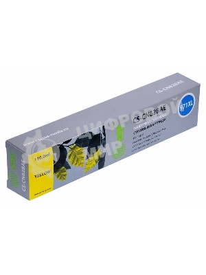 Картридж струйный Cactus CS-CN628AE 971XL желтый (110 мл) для HP Officejet Pro X476dw/X576dw/X451dw