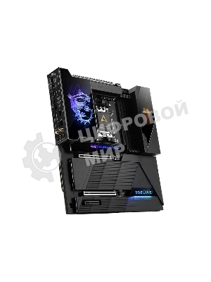 Материнская плата MSI MEG X870E GODLIKE, AM5, AMD X870E, 4xDDR5, 4xSATA, 7xM.2, 2xPCIe 5.0 x16, 1xPCIe 4.0 x4, 2xUSB-C DP, 1x10G LAN, 1x5Gb LAN, Wi-Fi 7, Bluetooth 5.4, 2xUSB-C 40Gbps, 5xUSB-C 10Gbps, 1xUSB-C 20Gbps, 8xUSB-A 10Gbps, 4xUSB-A 5Gbps, 4xUSB-A 2.0, 1xS/PDIF, 2x3.5 мм, 7.1, E-ATX