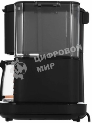 Кофеварка капельная BQ CM7002 Black-Rose Gold со встроенной кофемолкой, исп. кофе - молотый/зерновой, 1.25 л, 800 Вт.