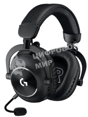 Гарнитура Logitech G Pro X 2 Lightspeed черный, беспроводная + проводная, Bluetooth/USB/3.5 мм, до 50 ч