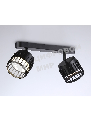 Светильник Ambrella light TN71163/2 BK черный GX53/2 260*100*125