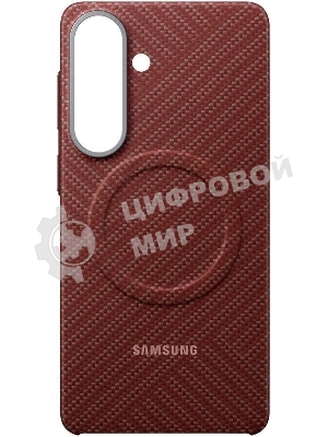 Чехол-накладка Carbon Magnet Case Samsung S26+(S947) (EF-KS947SREGRU) Coralred