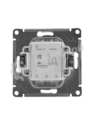 Механизм выключателя 3-кл. AtlasDesign (сх.1+1+1) 10АХ бел. SchE ATN000131