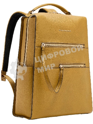 Рюкзак женский Piquadro Patricia CA6772W140/G горчичный натур.кожа