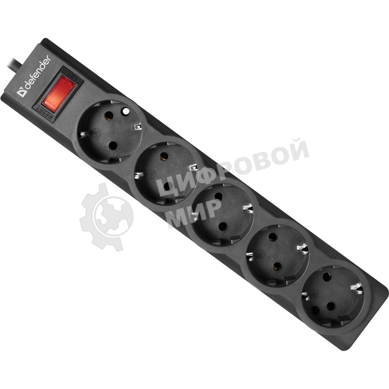 Сетевой фильтр Defender 1.8M ES LARGO 5OUTL.