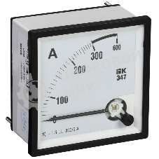 Амперметр Э47 72х72мм 300/5А кл. точн. 1.5 ИЭК IPA10-6-0300-E