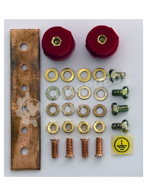 Комплект заземления для шкафов (шина заземления+винты) Hyperline TGRB-SET (упак.:1шт)