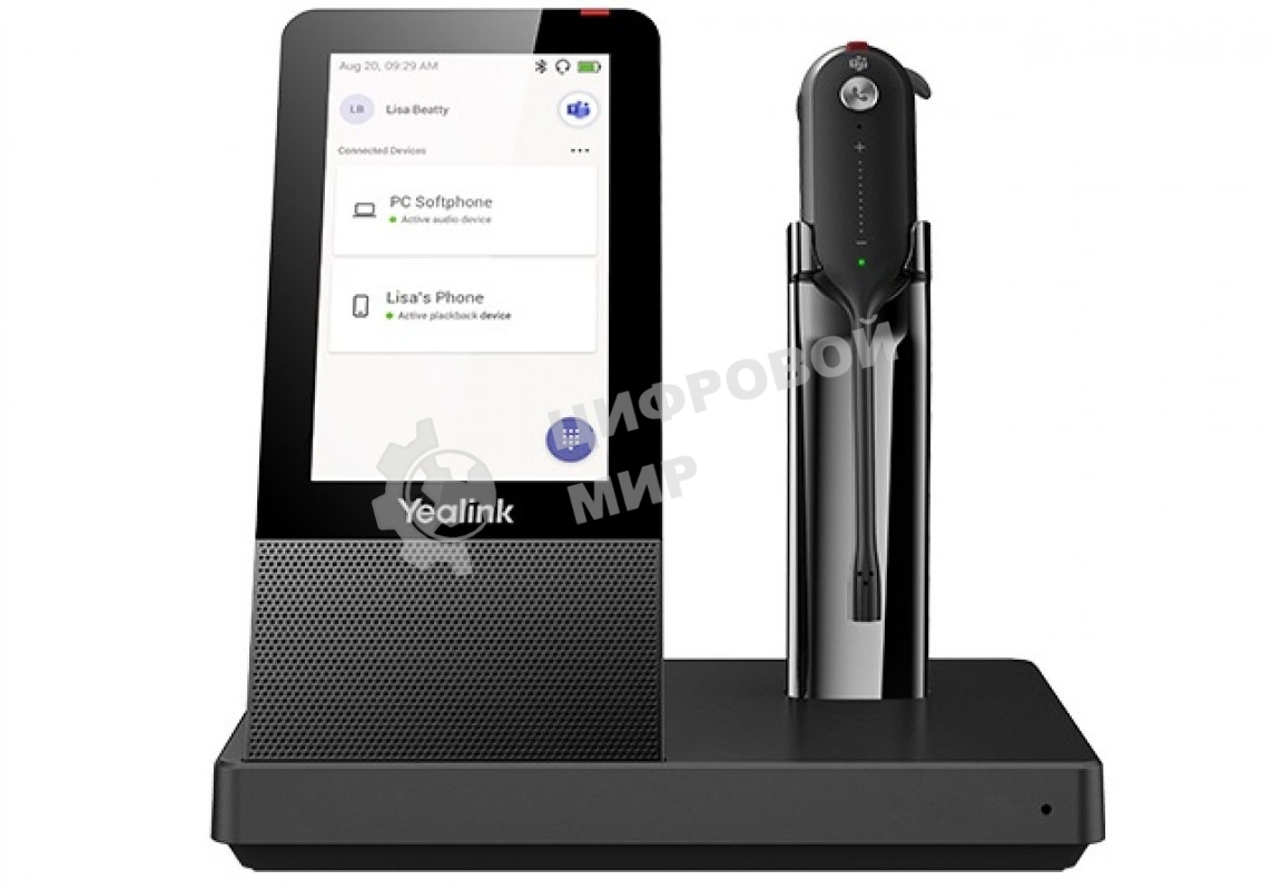 Гарнитура беспроводная Yealink WH67 UC