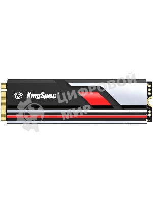 Накопитель SSD KingSpec XG7000 XG7000-1Tb PRO, 1Tb, PCIe 4.0 x4, M.2 2280, NVMe, R/W 7400/6600, с радиатором