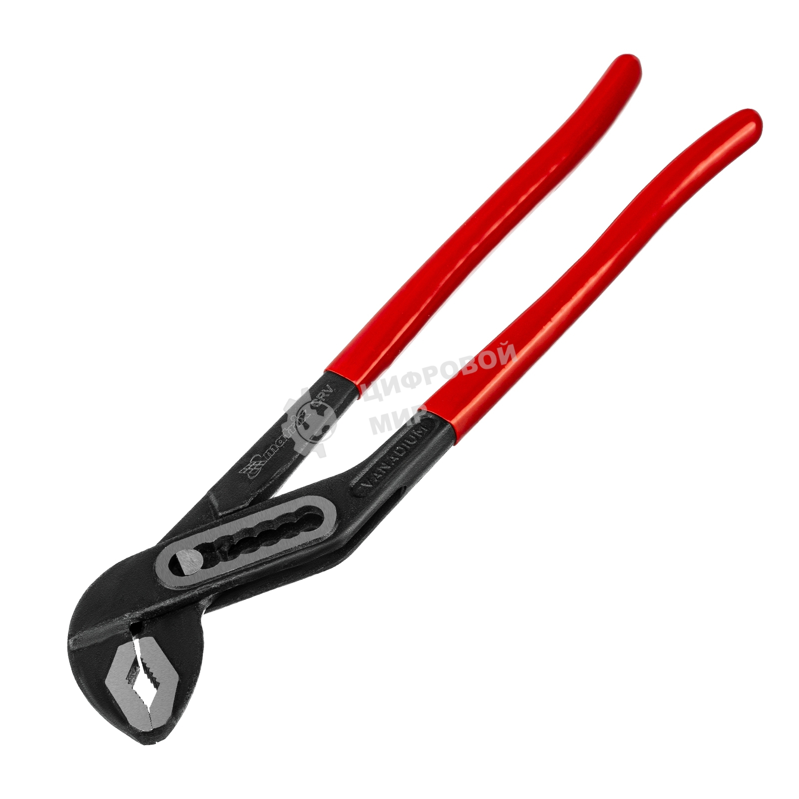 Переставные клещи Matrix 300 мм, хром-ванадий, обливные рукоятки