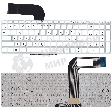 Клавиатура для ноутбука HP Pavilion 15-P 17-F белый