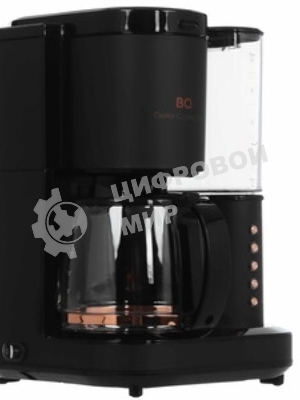 Кофеварка капельная BQ CM7002 Black-Rose Gold со встроенной кофемолкой, исп. кофе - молотый/зерновой, 1.25 л, 800 Вт.
