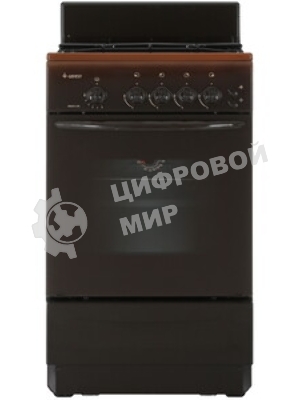Плита газовая Gefest ПГ 3200-06 К36 коричневый, конфорок 4 шт, духовка 42 л, 50 см x 85 см x 53 см