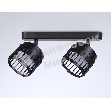 Светильник Ambrella light TN71163/2 BK черный GX53/2 260*100*125