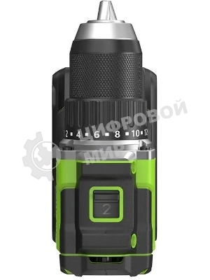 Дрель-шуруповерт GREENWORKS DD345, 24 В, 2 Ач, 45 Нм, бесщеточный (без АКБ и ЗУ)