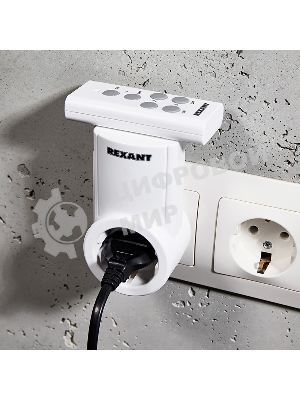 Радиоуправляемая розетка c пультом Rexant RX-001 (один пульт, одна розетка)