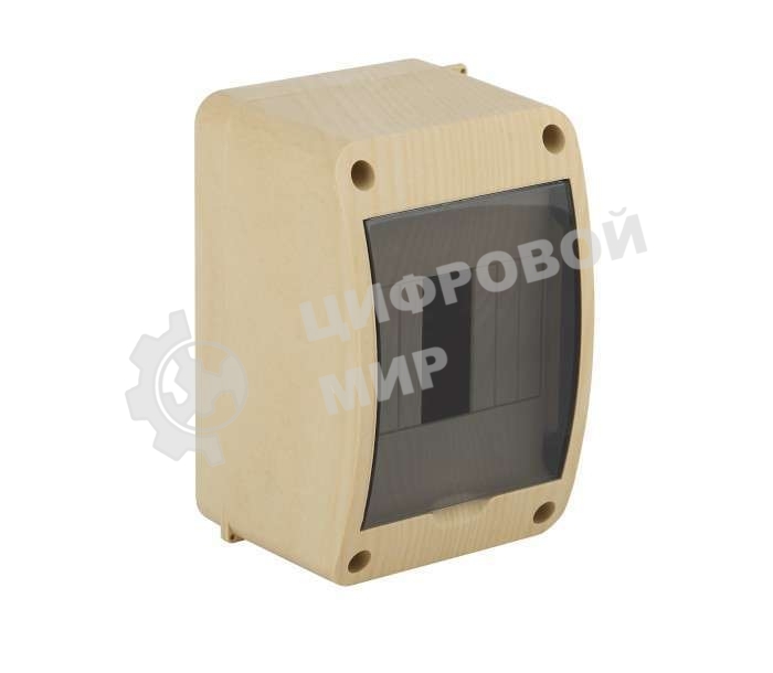 Щиток ОП Тусо 4 мод. с верт. двер. 140х90х85мм сосна Рувинил 68304-27М