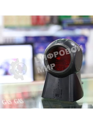 Сканер штрих-кода Deli E14884 черный