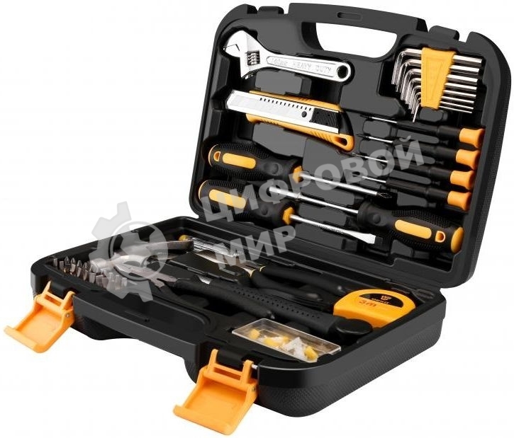 Набор инструментов Deko TZ100 100 предметов (жесткий кейс)