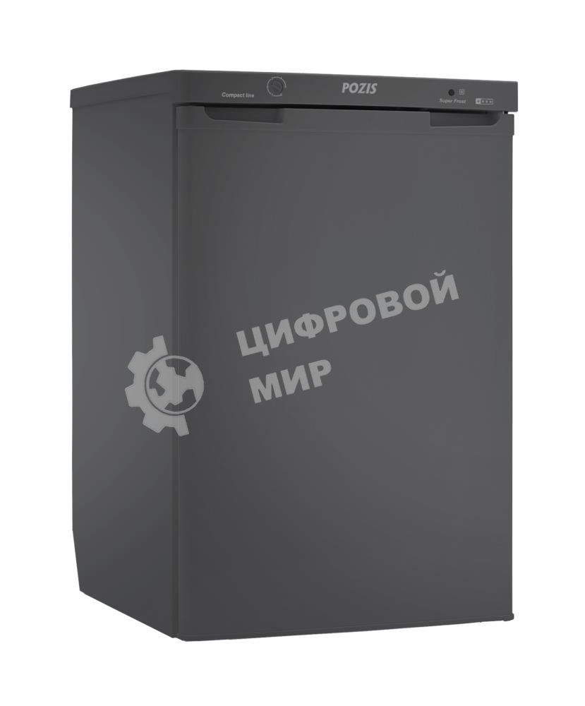 Морозильная камера Pozis FV-108 графитовый, 62л, 3 ящика