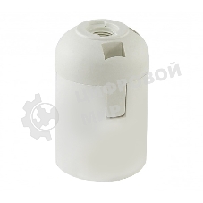 Патрон электрич. E27 Ппл27-04-К02 подвесной пластик бел. (с этикет.) IEK EPP10-04-01-K01