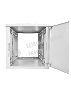 Шкаф телекоммуникационный настенный разборный 15U (600х520), съемные стенки, дверь металл, ШРН-М-15.500.1