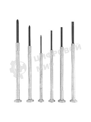 Набор отверток Sparta для точной механики, 6 шт.