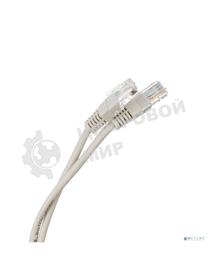 Шнур коммут. NEOMAX (NM13011-050) UTP 5 м, cat.5е, 24AWG, серый, LSZH многожильный
