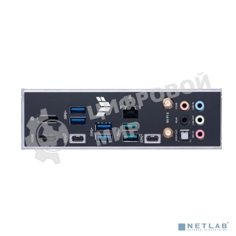 Материнская плата ASUS TUF GAMING Z790-PLUS WIFI, LGA 1700, Intel Z790, 4xDDR5, 4xSATA, 4xM.2, 1xPCIe 5.0 x16, 1xPCIe 4.0 x4, 2xUSB-A 3.2 Gen 2, 4xUSB-A 3.2 Gen 1, 1xUSB-C 3.2 Gen 2, 1xUSB-C 3.2 Gen 2x2, 1x2.5Gb LAN, 5x3.5 мм, 7.1, Standard-ATX