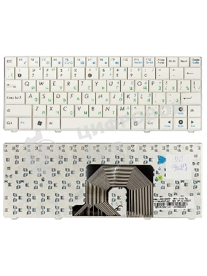 Клавиатура для ноутбука Asus Eee PC 900HA 900SD T91 белый