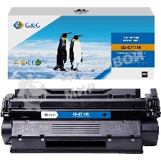 Картридж лазерный G&G GG-C7115X C7115X черный (3500 стр.) для HP LJ 1200/1200n/1200se/1220/1220se/3380/3320mfp/3320n mfp/3300mfp/3330mfp/3310