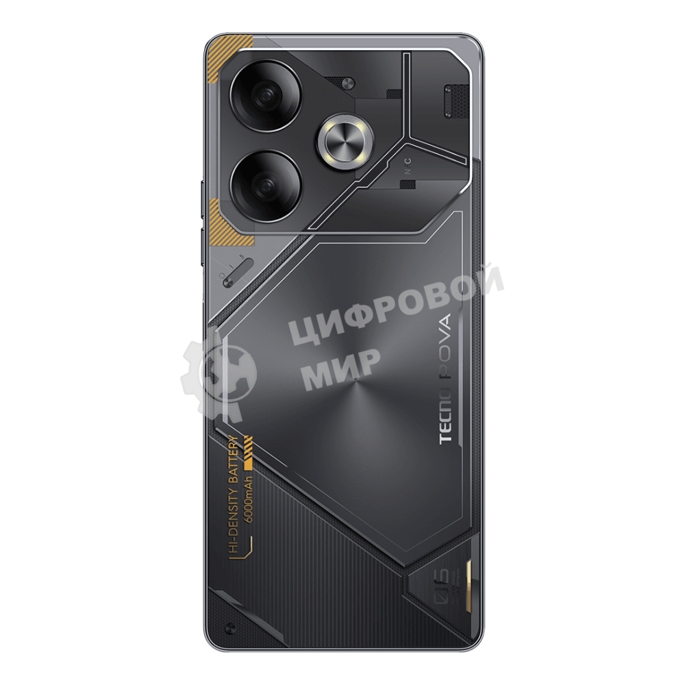 Смартфон Tecno POVA 6, 12/256Gb, серый