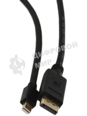 Кабель-переходник Telecom (TA682-1.8M) 4K*60Hz 1.2V Mini DisplayPort M <--> DisplayPort M 1,8м 6926123463314